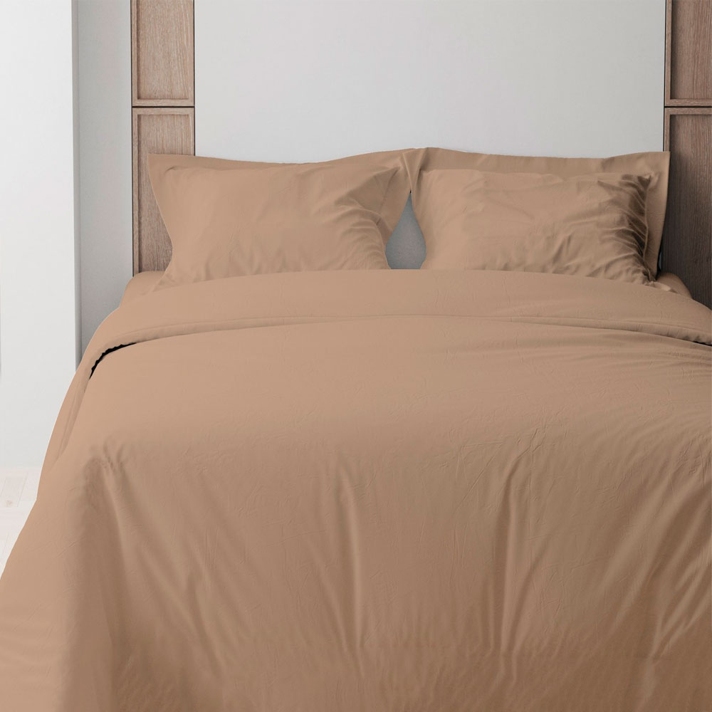 Lenjerie de pat Relaxe Soft Dreams Almond (2 persoane Euro)